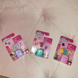 3 pk...Barbie Chelsea play backpacks